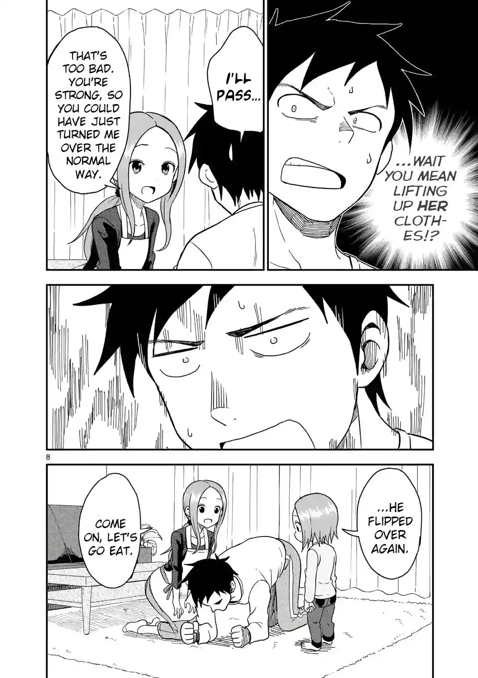 Karakai Jouzu no (Moto) Takagi-san Chapter 65 8